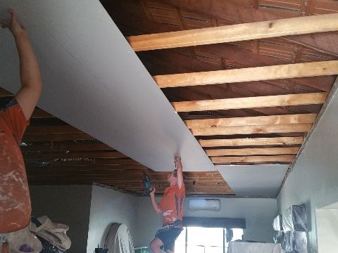 During | NEW LIVING AREA CEILINGS (0)
