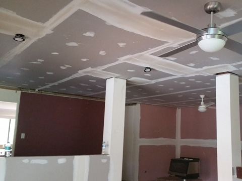 During | CEILING REPLACEMENT & WALL CLADDING (3)