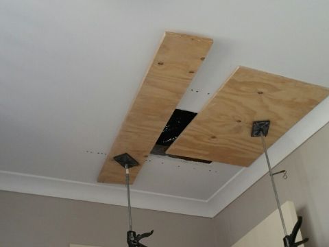 During | CRACKED CEILING REPAIRS (1)