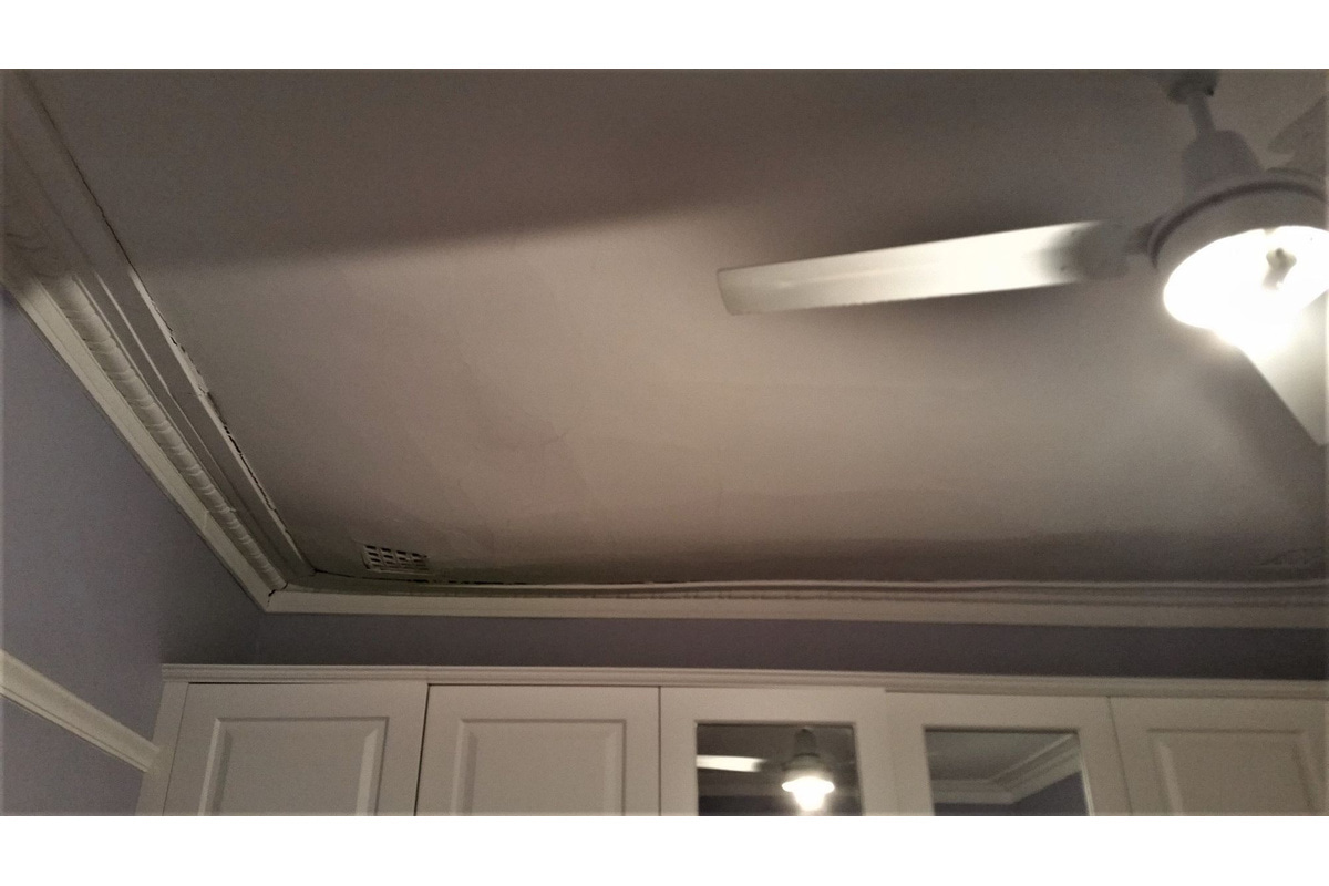 Sagging ceiling before | We repair ceilings right across Perth (19)