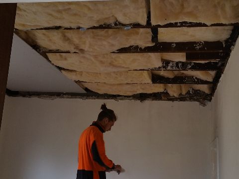 During | MESSY COLLAPSED CEILING (1)