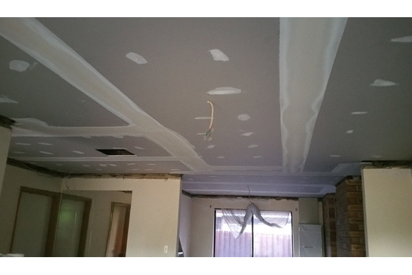 During | FALLEN CEILING = MESS (0)