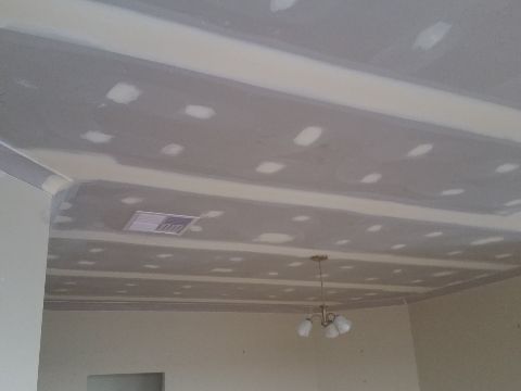 During | NEW LIVING AREA CEILINGS (2)